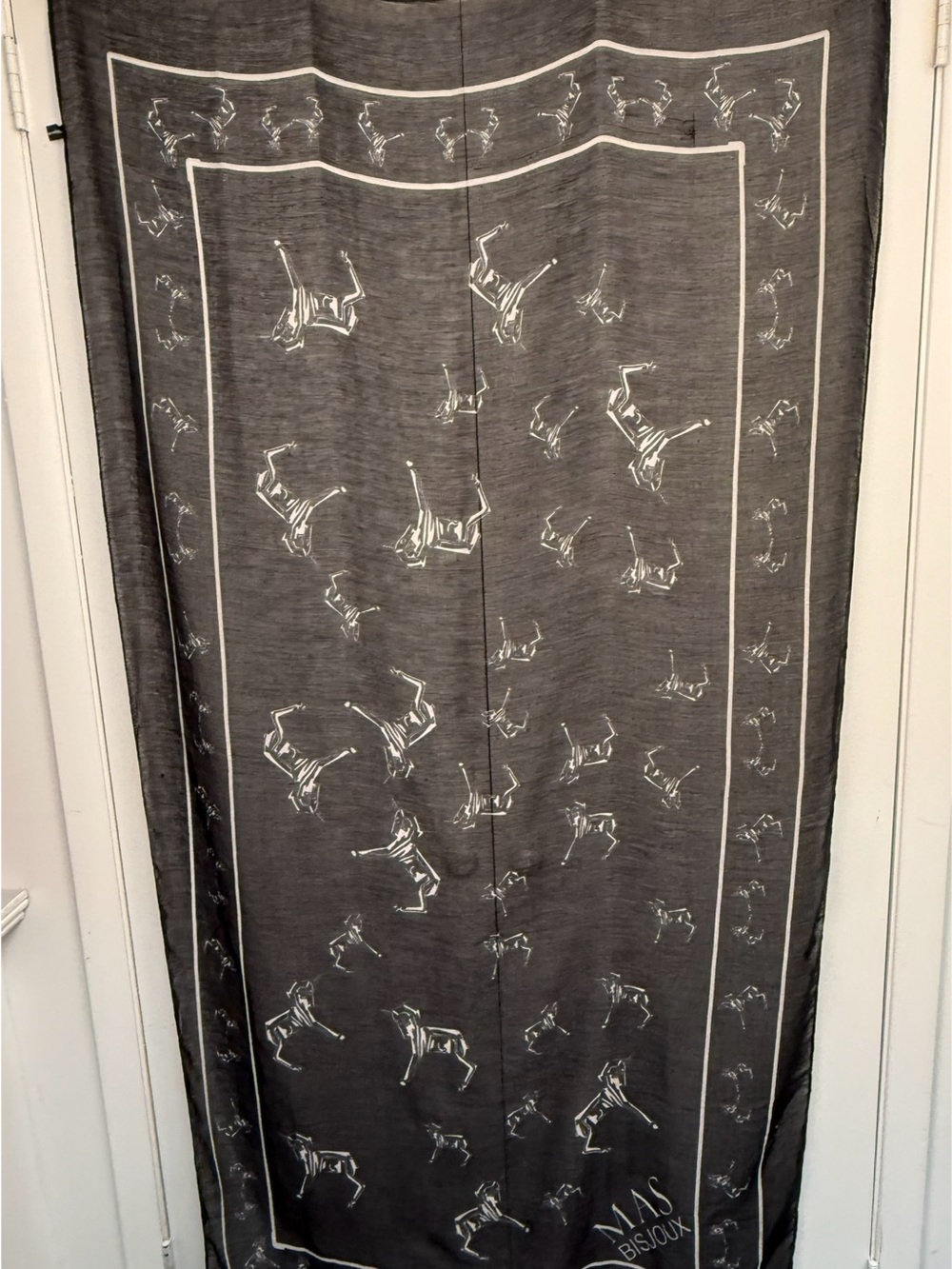 MAS Bisjoux Magix The Unicorn Oversized Sheer Scarf